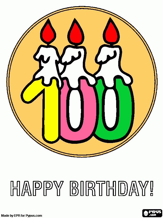 100 anni da colorare