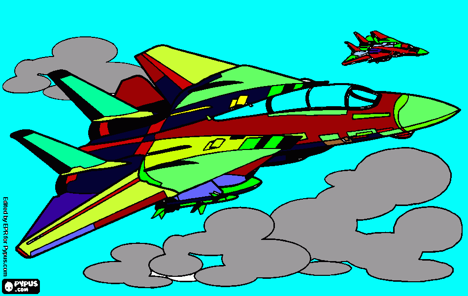 aereo Antonio da colorare