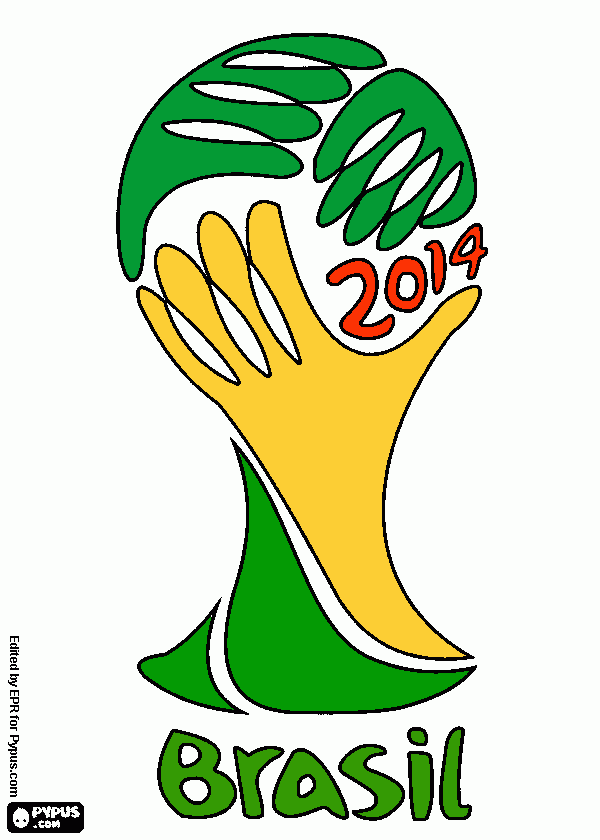 fifa 2014 da colorare