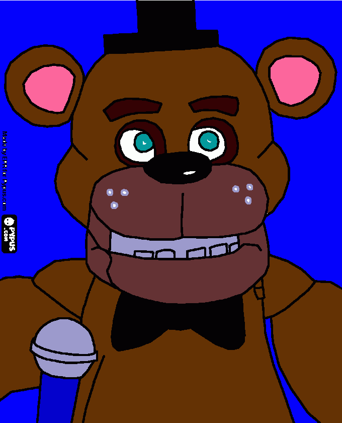 freddy da colorare