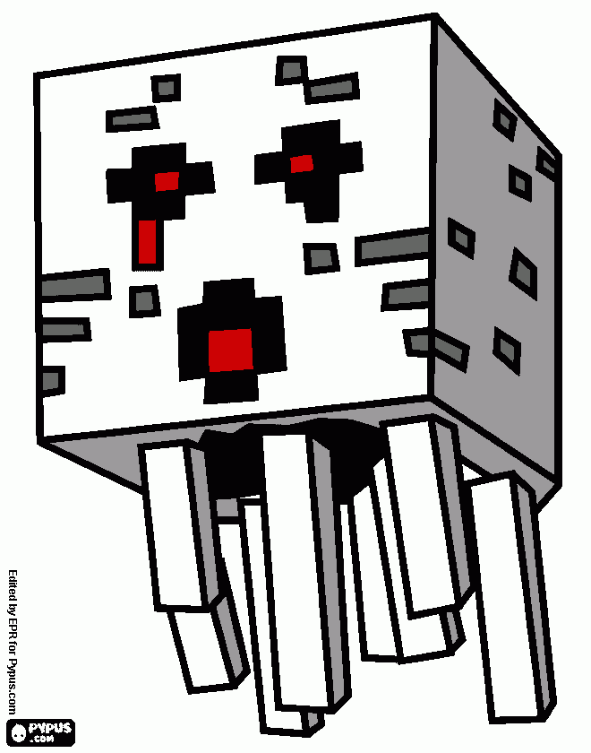 ghast da colorare