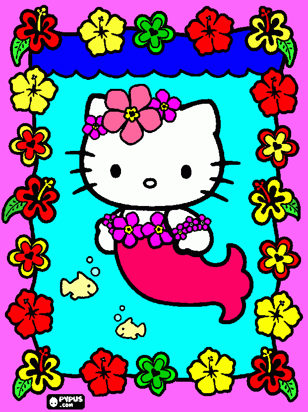 HELLOKITTY da colorare