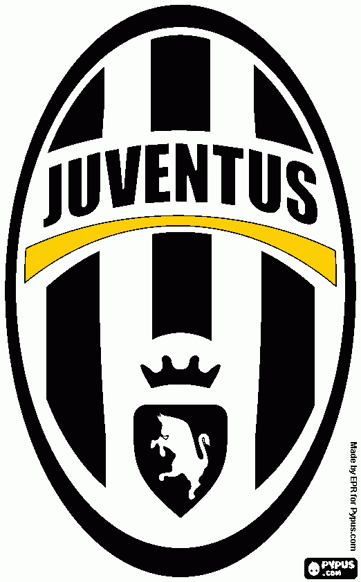 juventus da colorare