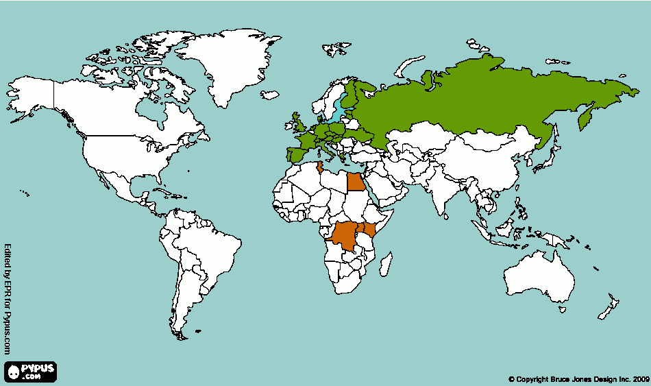 mappa colorata da colorare