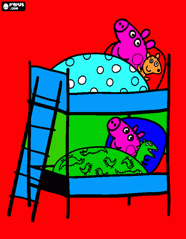 Peppa e Giorg  da colorare