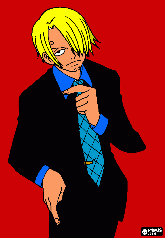 disegni da sanji , sanji da stampare