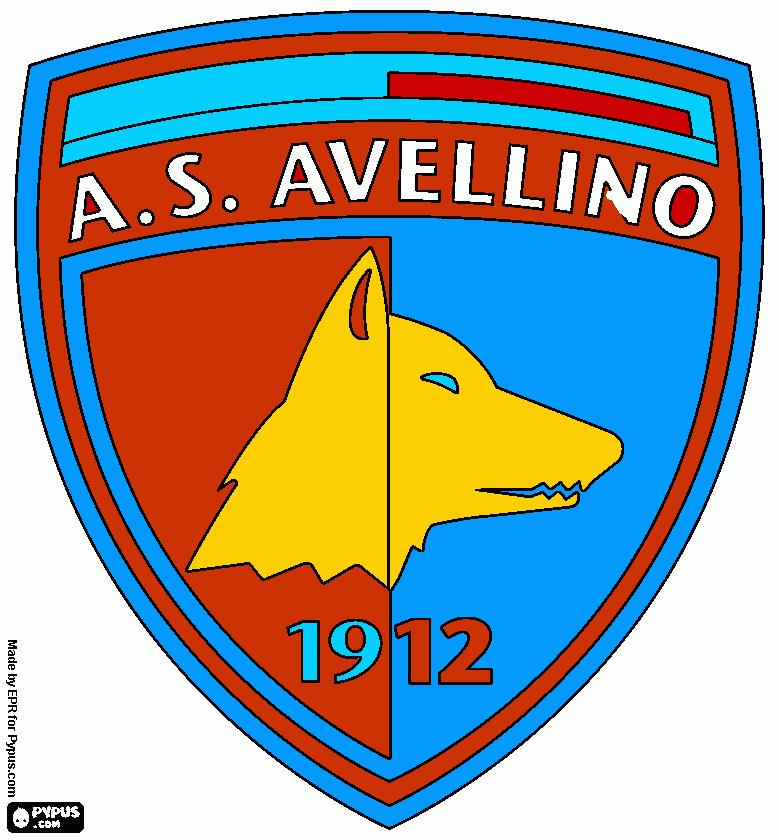 stemma avellino da colorare